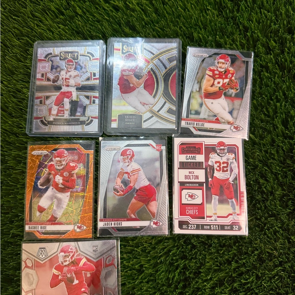 Kansas City Chiefs Football Trading Cards